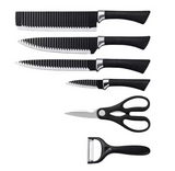 cuchillos de acero inoxidable x6